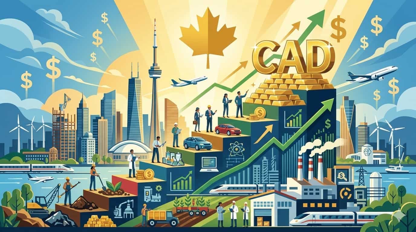 رشد تولید ناخالص داخلی کانادا!