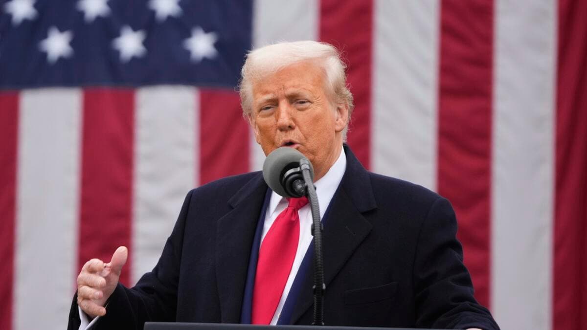 سخنان ترامپ در کنفرانس خبری